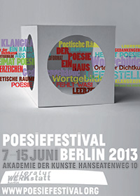 Poesiefestival 2013