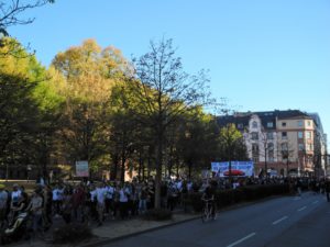 Demonstration #Wirsindmehr Frankfurt © Angie Martiens