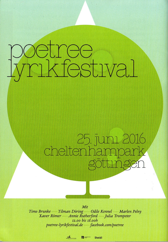 Poetree Lyrikfestival 2016